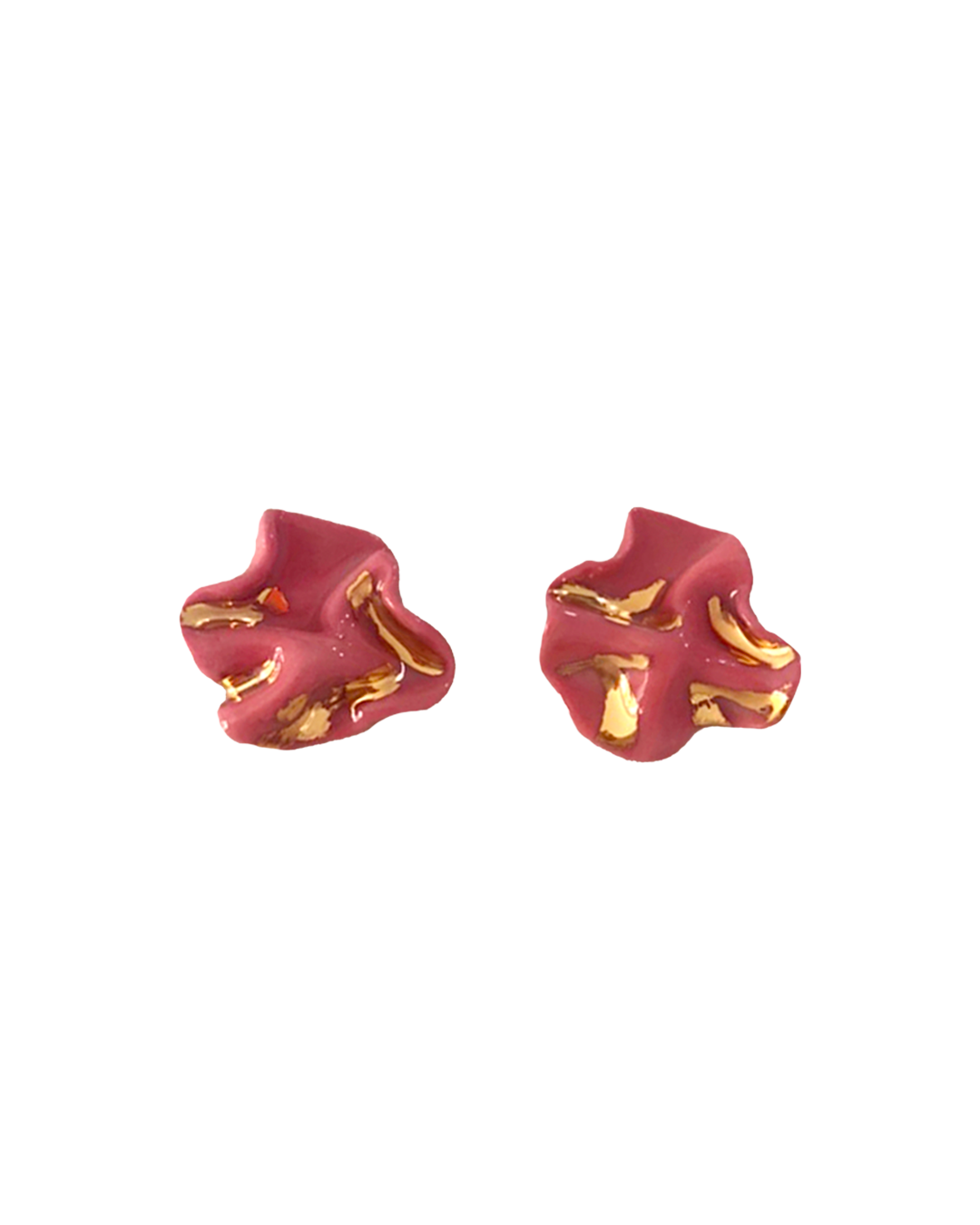 Boucles d'oreilles Little Petunia en céramique
