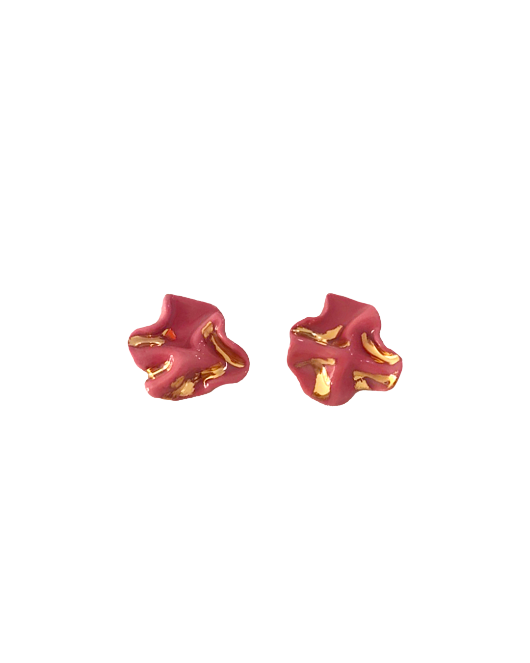 Boucles d'oreilles Little Petunia en céramique