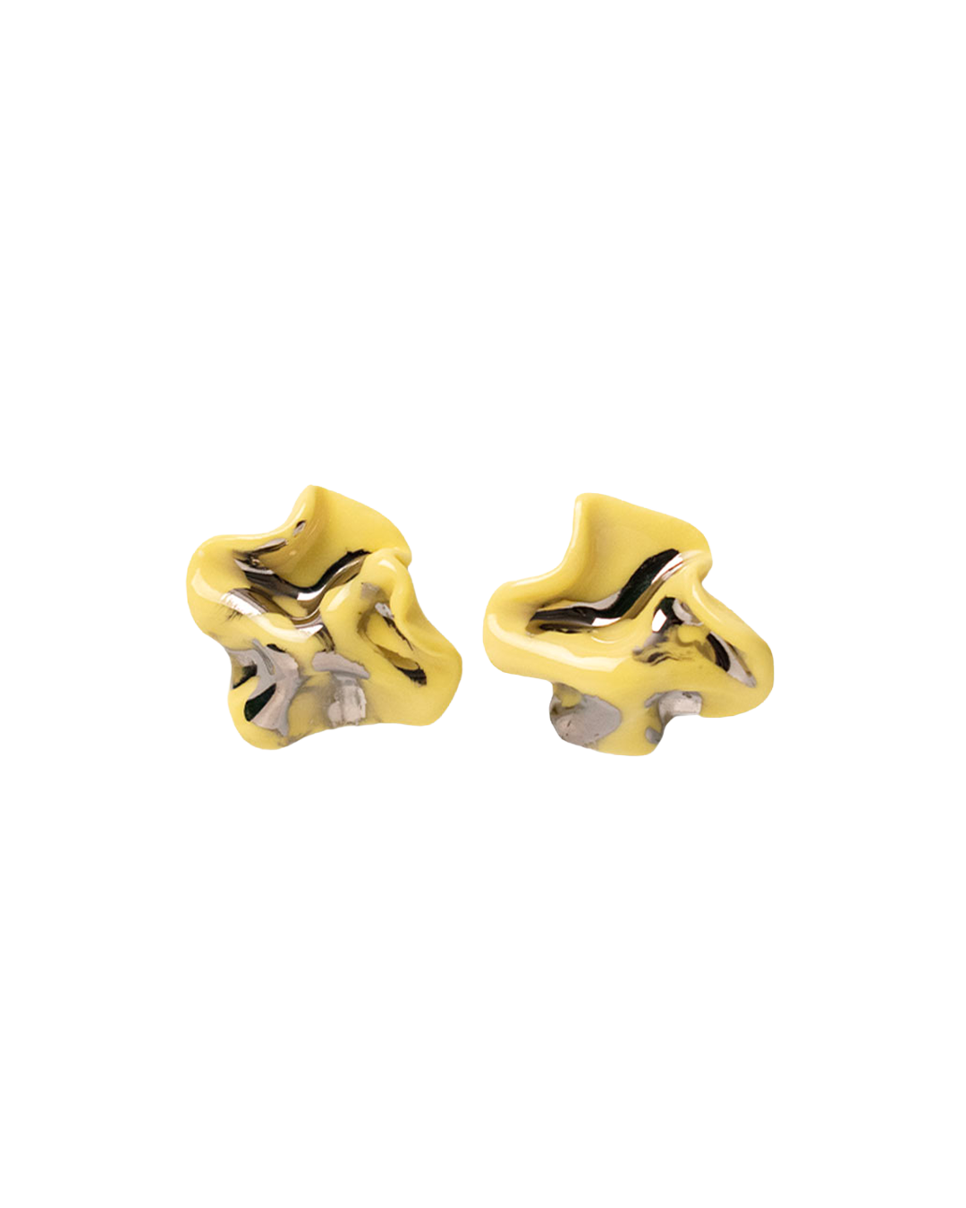 Boucles d'oreilles Electric Lilu en céramique