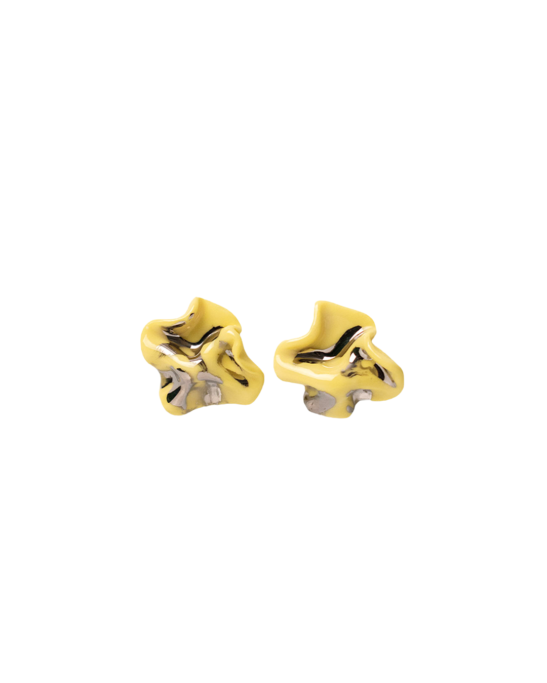 Boucles d'oreilles Electric Lilu en céramique