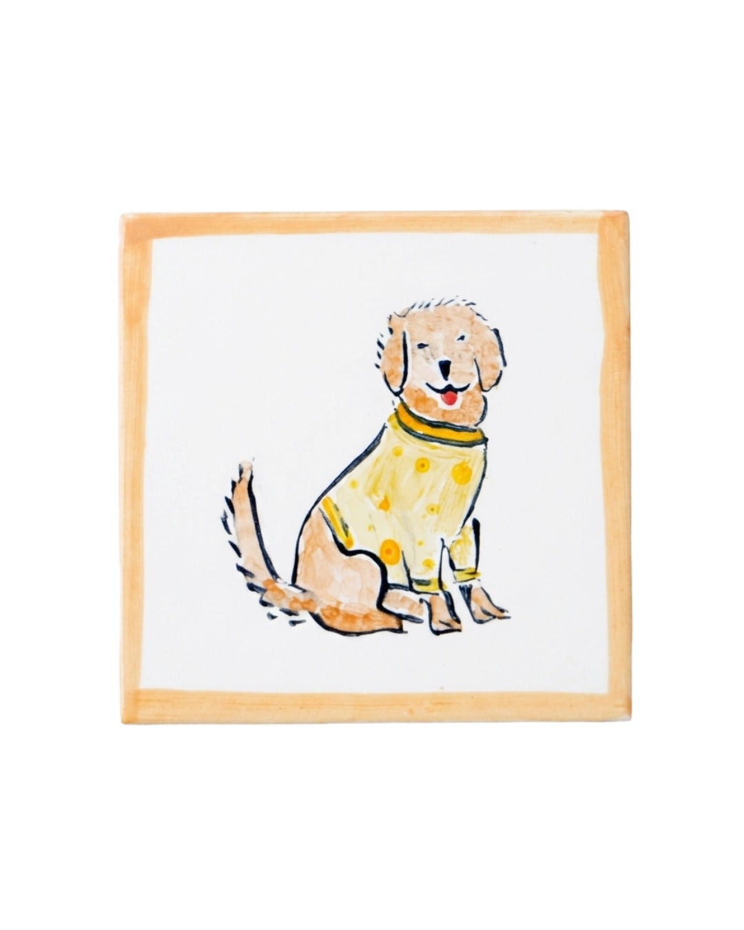 Scalloped Golden Retriever Set