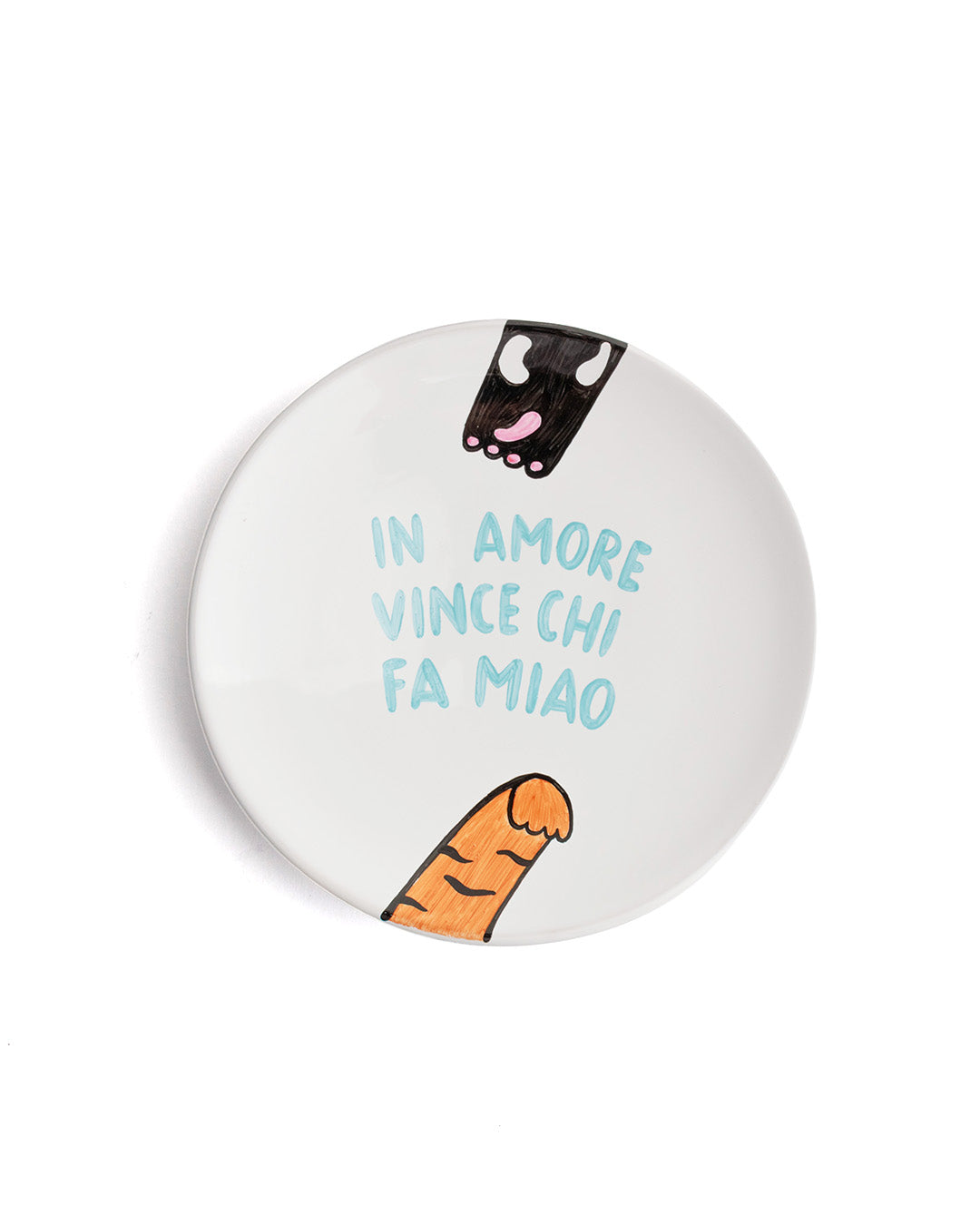 Plate In amore vince chi fa miao
