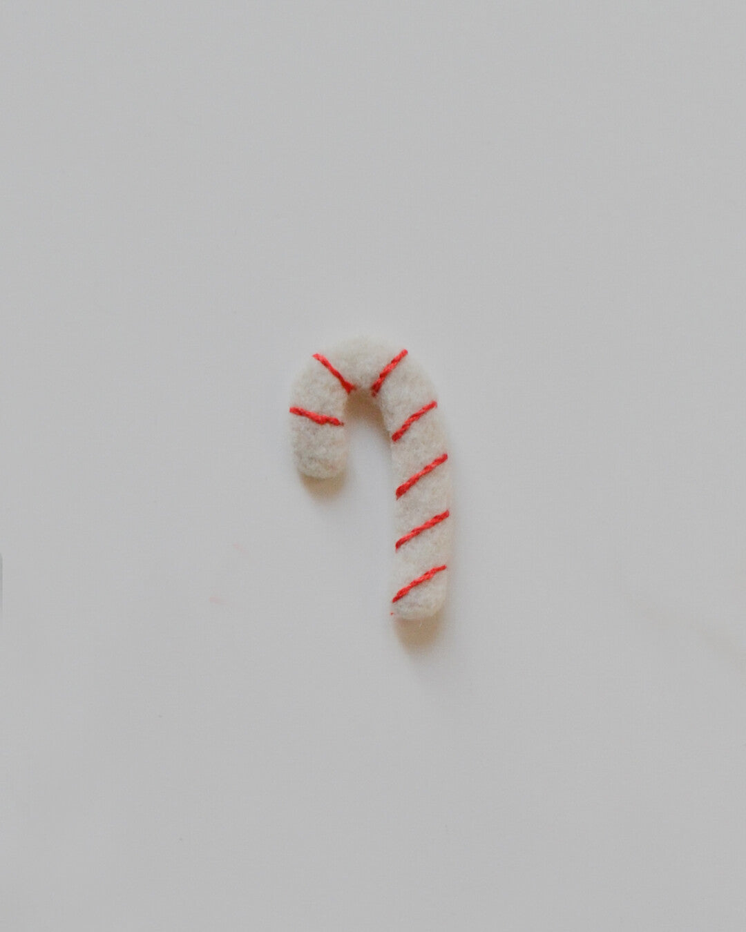 Zuccherino needle-felted brooch