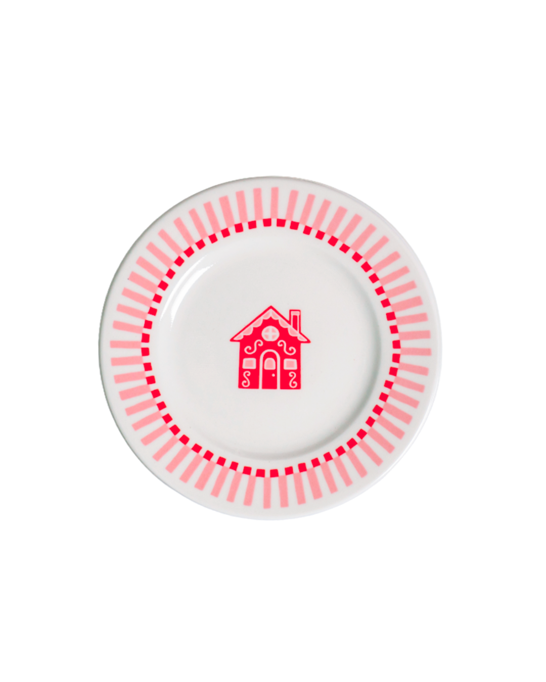 "Little Pink House" dessert plate - TA-DAAN x Poke House capsule collection