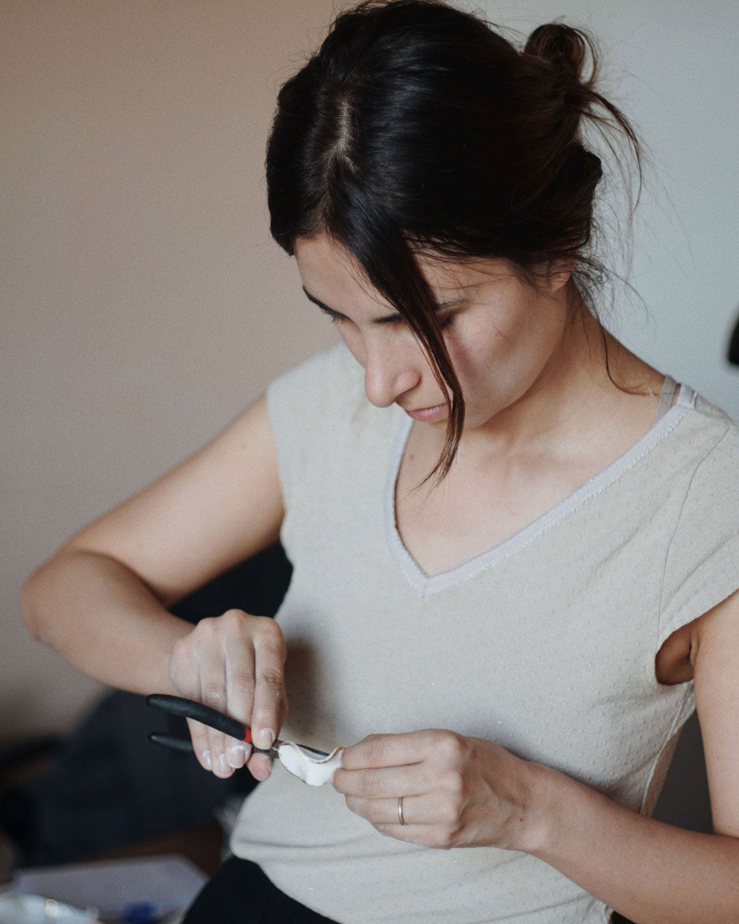 Orecchini in ceramica Beatrice