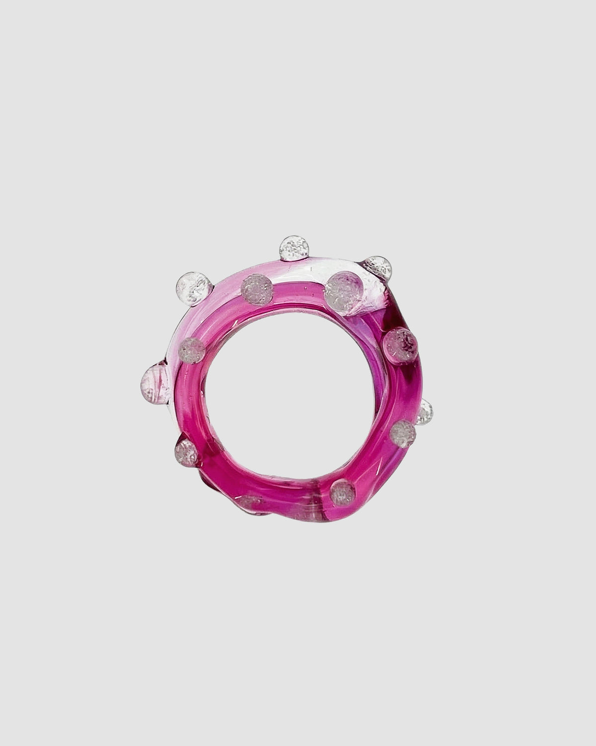 Cry Murano glass ring