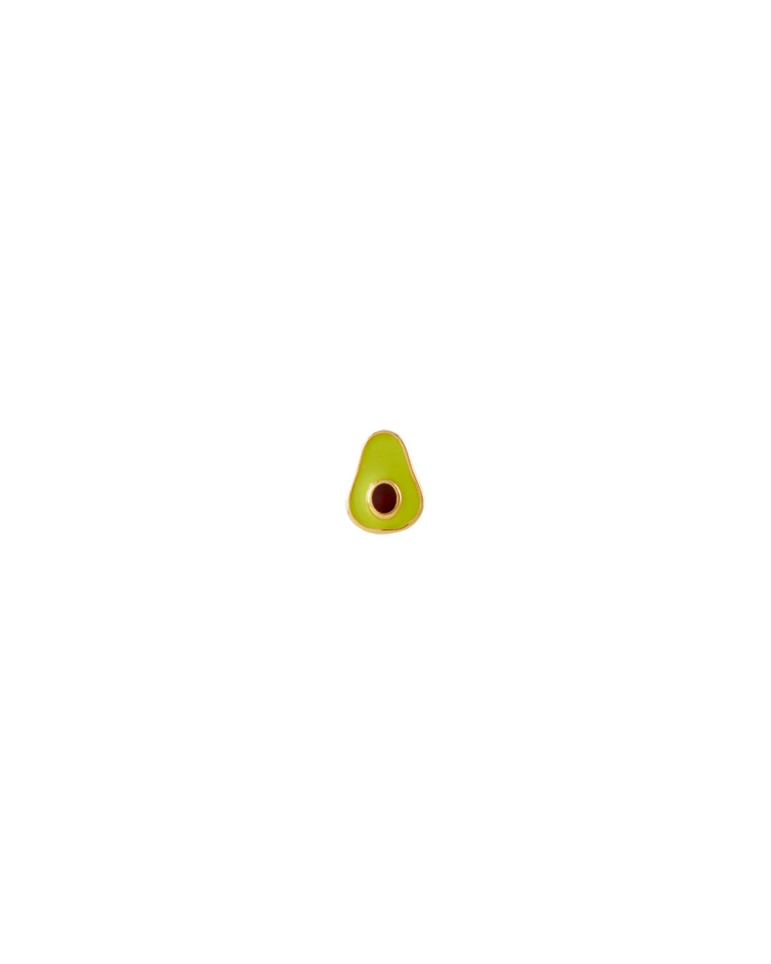 Mini-boucle d'oreille à tige avocat