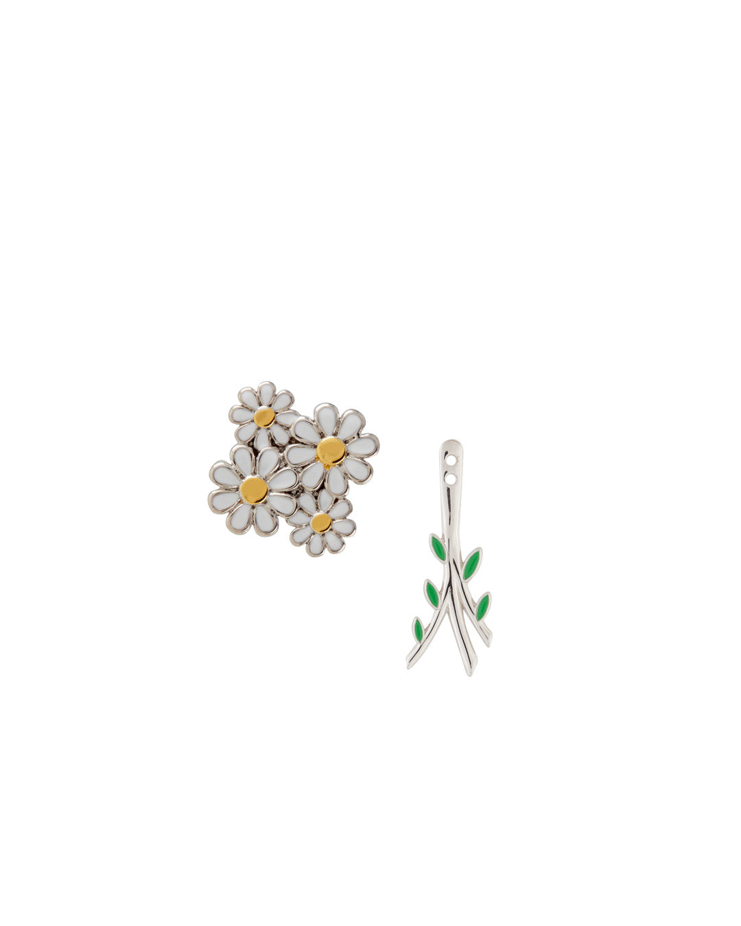 Daisy earrings combo - Set of 4