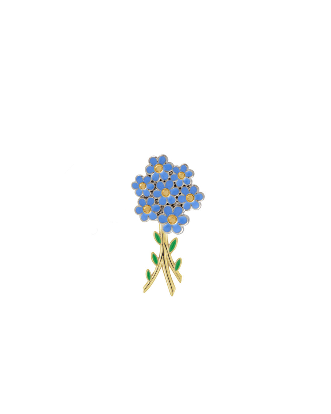 Forget-me-not earrings combo - Set of 4