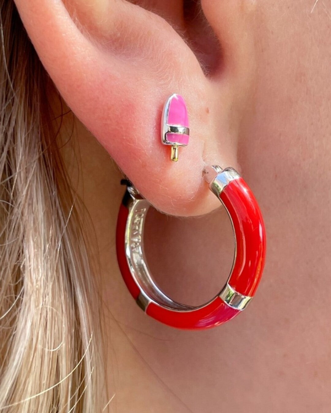Mini Ice Cream Earring