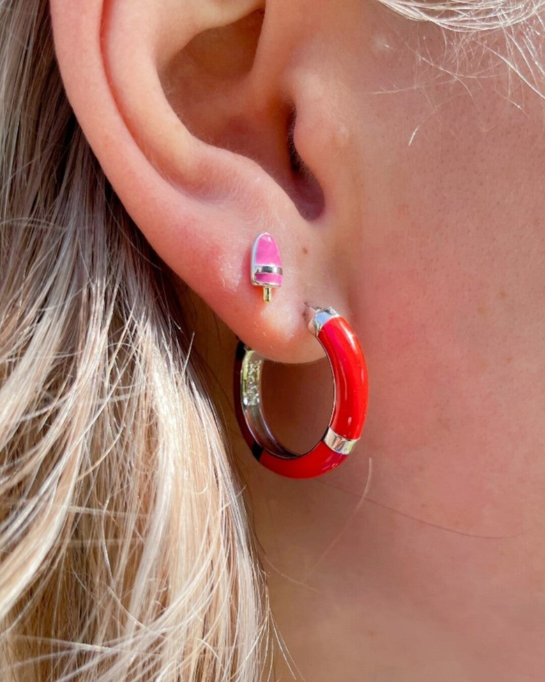 Mini Ice Cream Earring