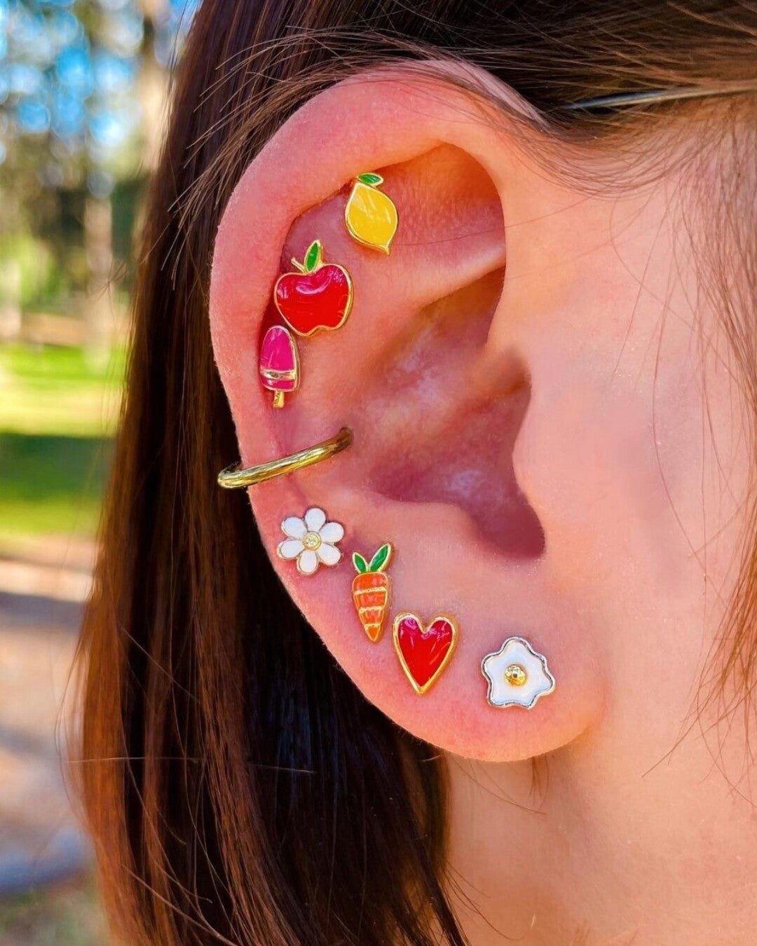 Mini Ice Cream Earring