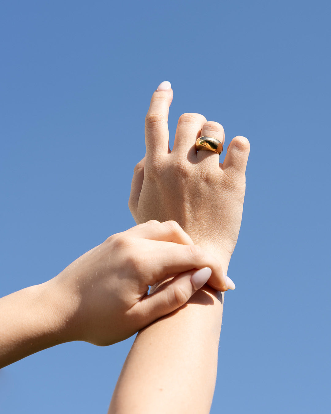 Brass handmade handcrafted ring