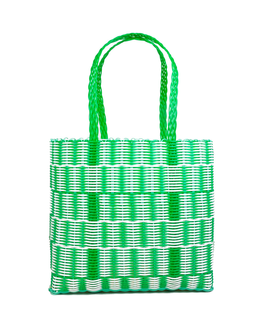 Large Handwoven Basket Bag - Rayas Collective