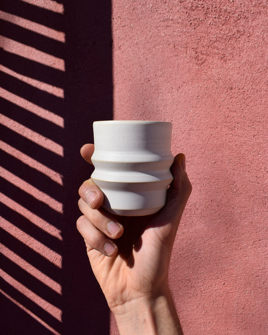 Cloud Mist Grip tea cups pottery Samuele Perraro
