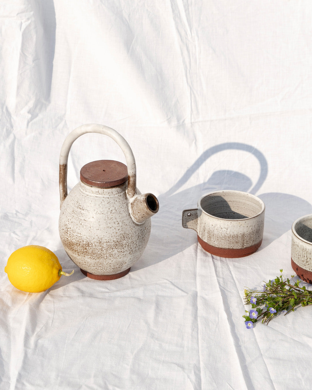 Samuele Perraro Teapot Ceramic Handmade Handcrafted