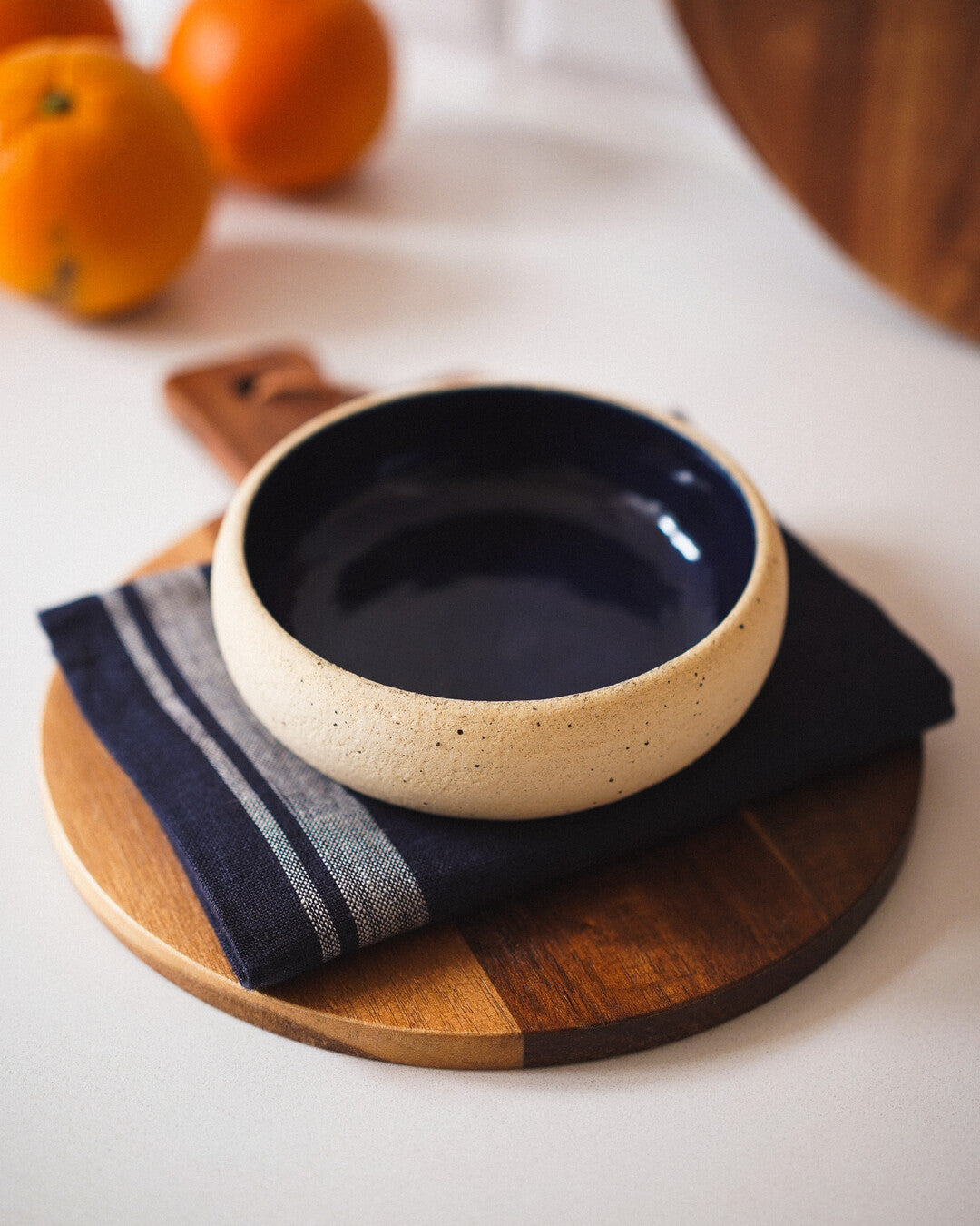 Midnight cereal bowl