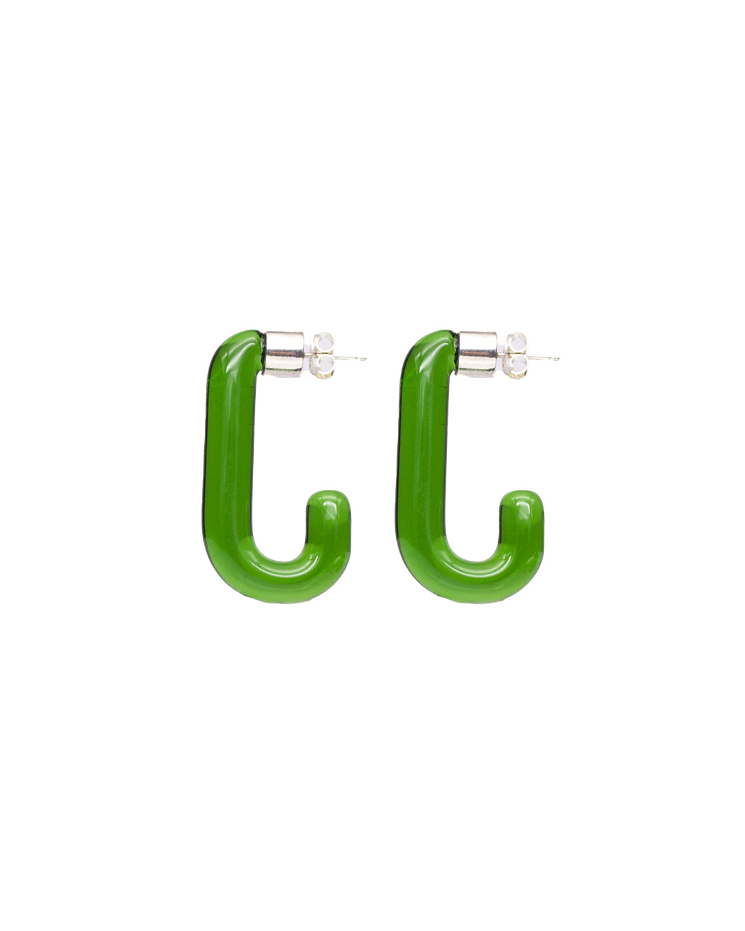 Handmade glass earrings - SiO2 Glass Jewelry