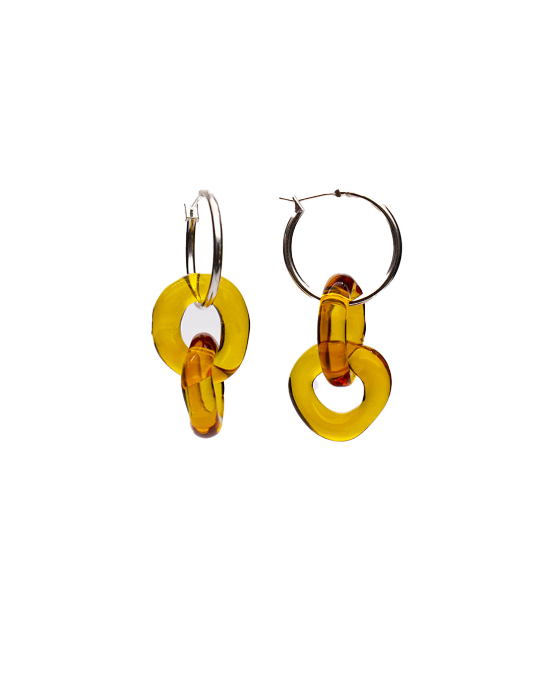 Handmade glass earrings - SiO2 Glass Jewelry