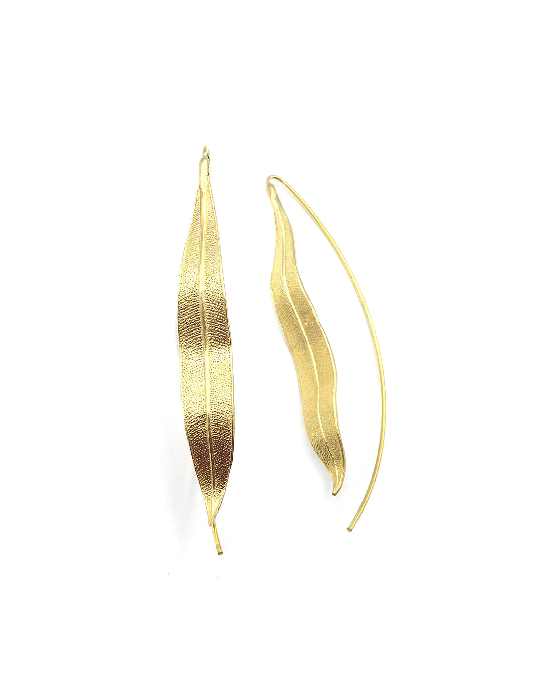 Eucalyptus Bronze Gold Handmade Handcrafted Jewels Jewelry Beautiful Accessories Simona Materi