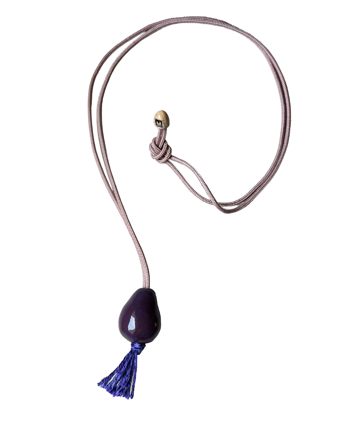 Ceramic Mala Pendant - Japamini