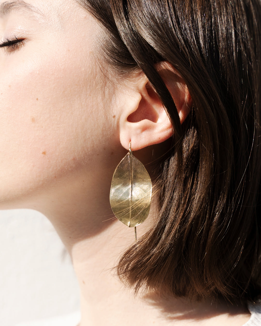 Ceraso leaf earrings