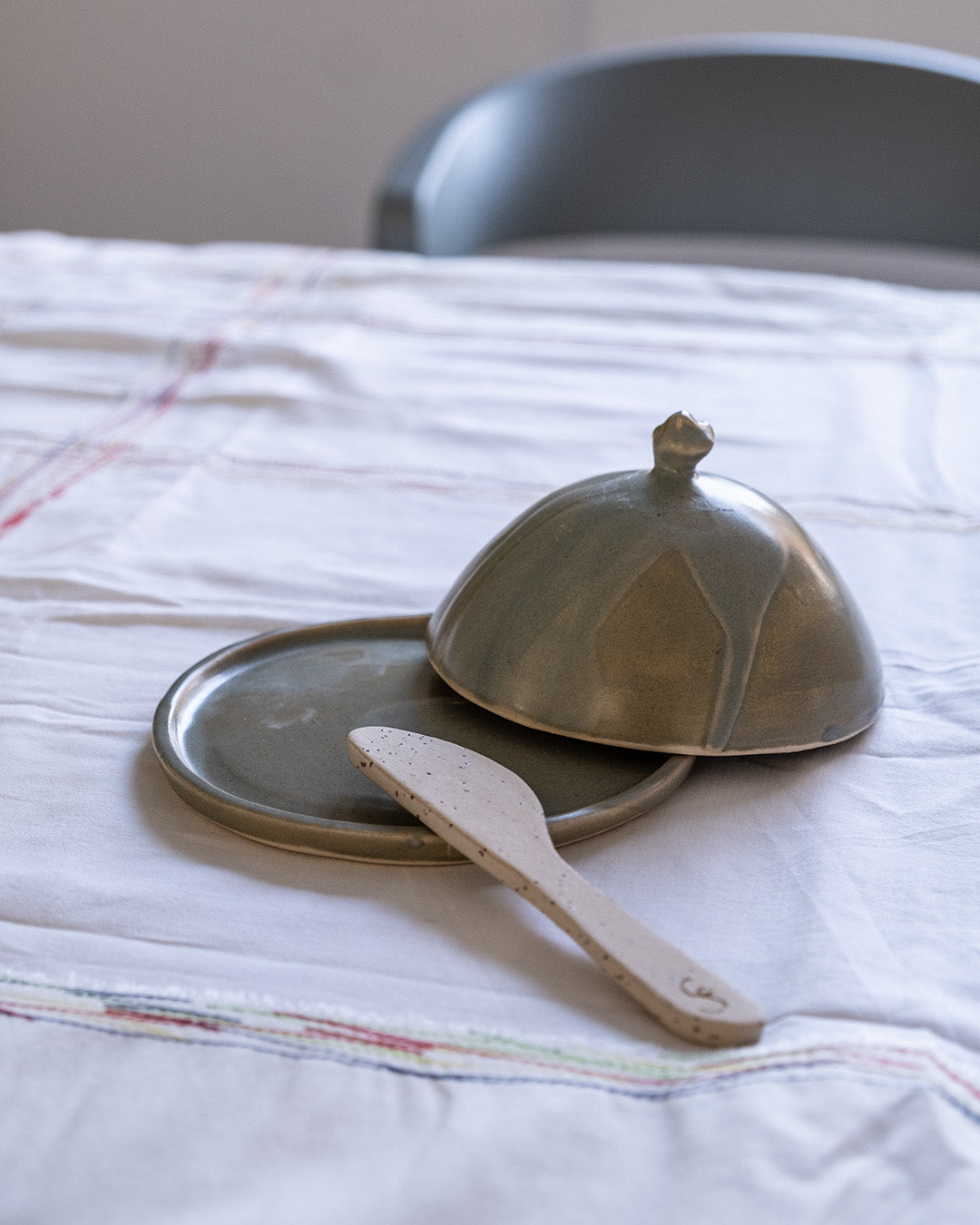 Round Butter Dish
