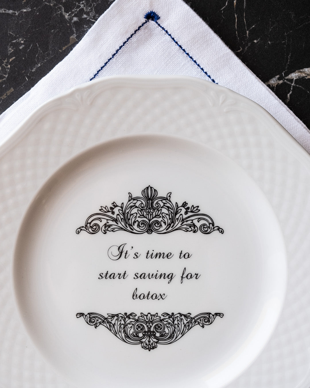 "Botox Savings" Very Ugly Plate