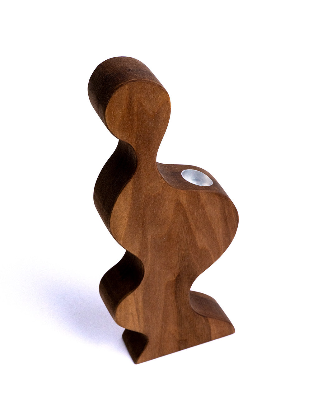 Soli wood bud vase