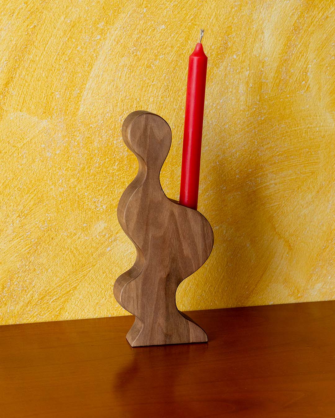 Soli wood bud vase