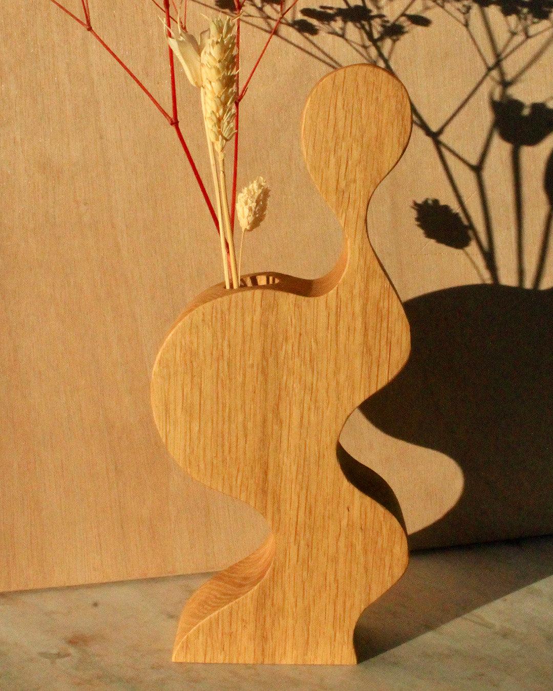 Soli wood bud vase