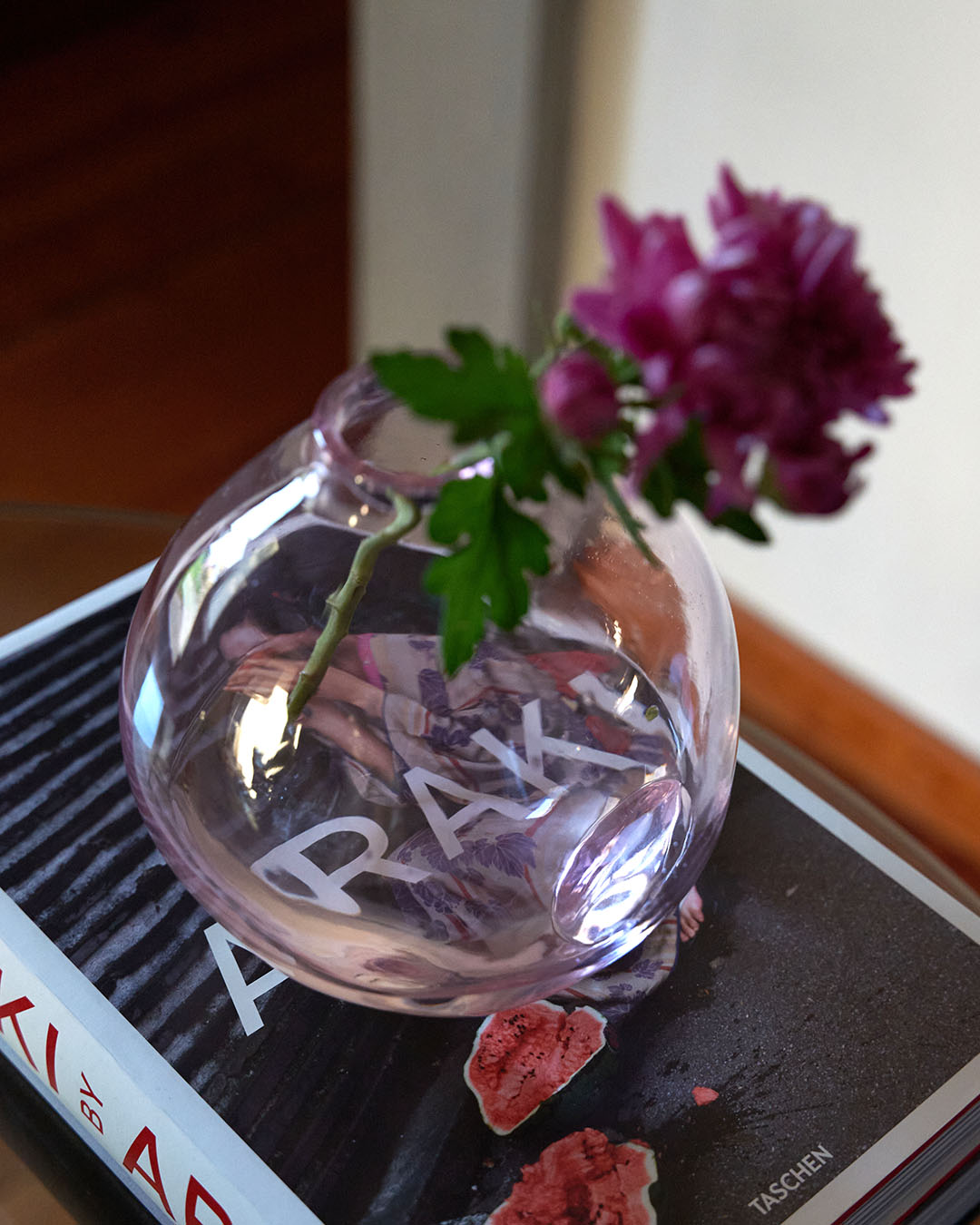 Vaso di Cristallo Rosa NUVOLA