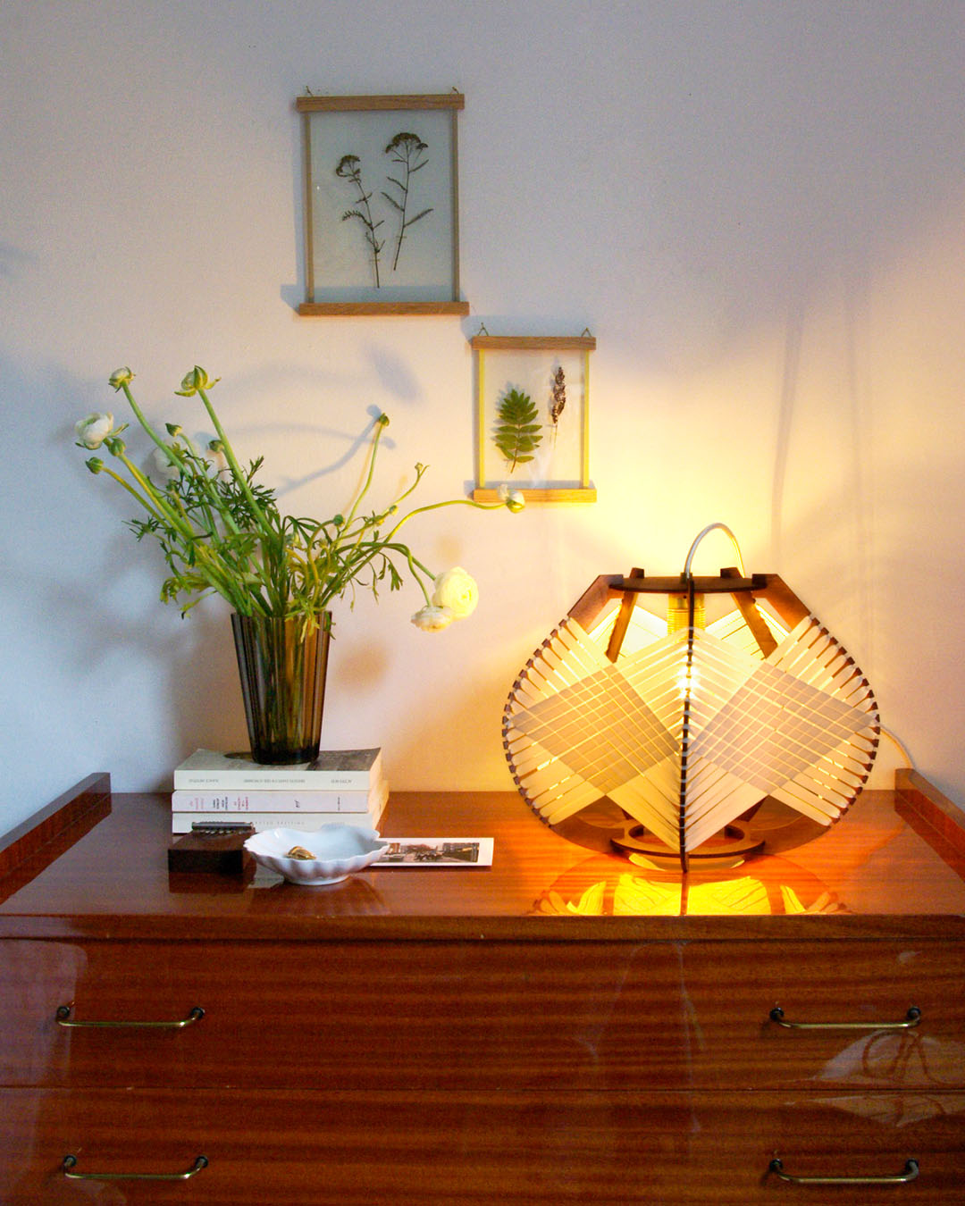 Lampada intrecciata grande