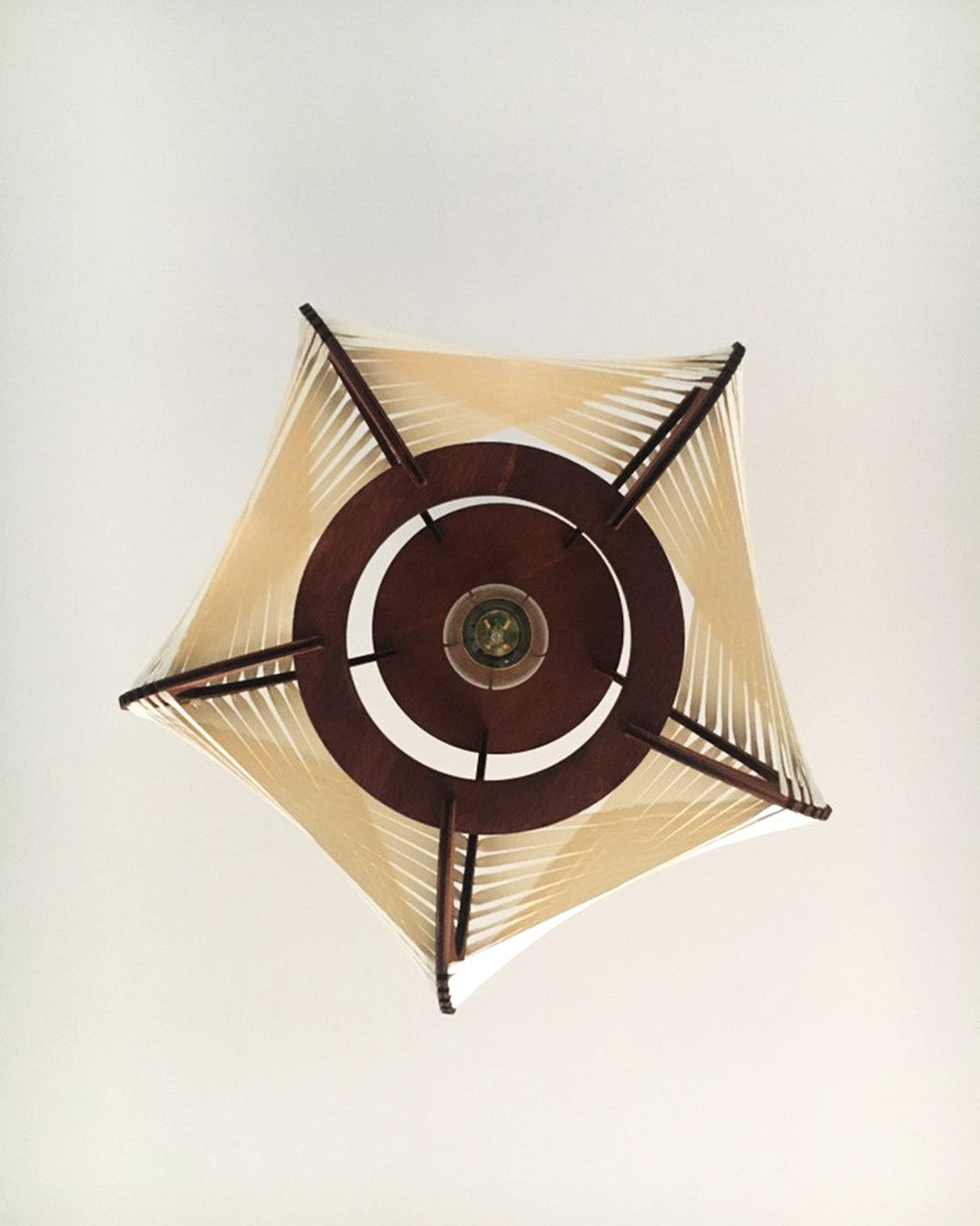 Lampada intrecciata grande