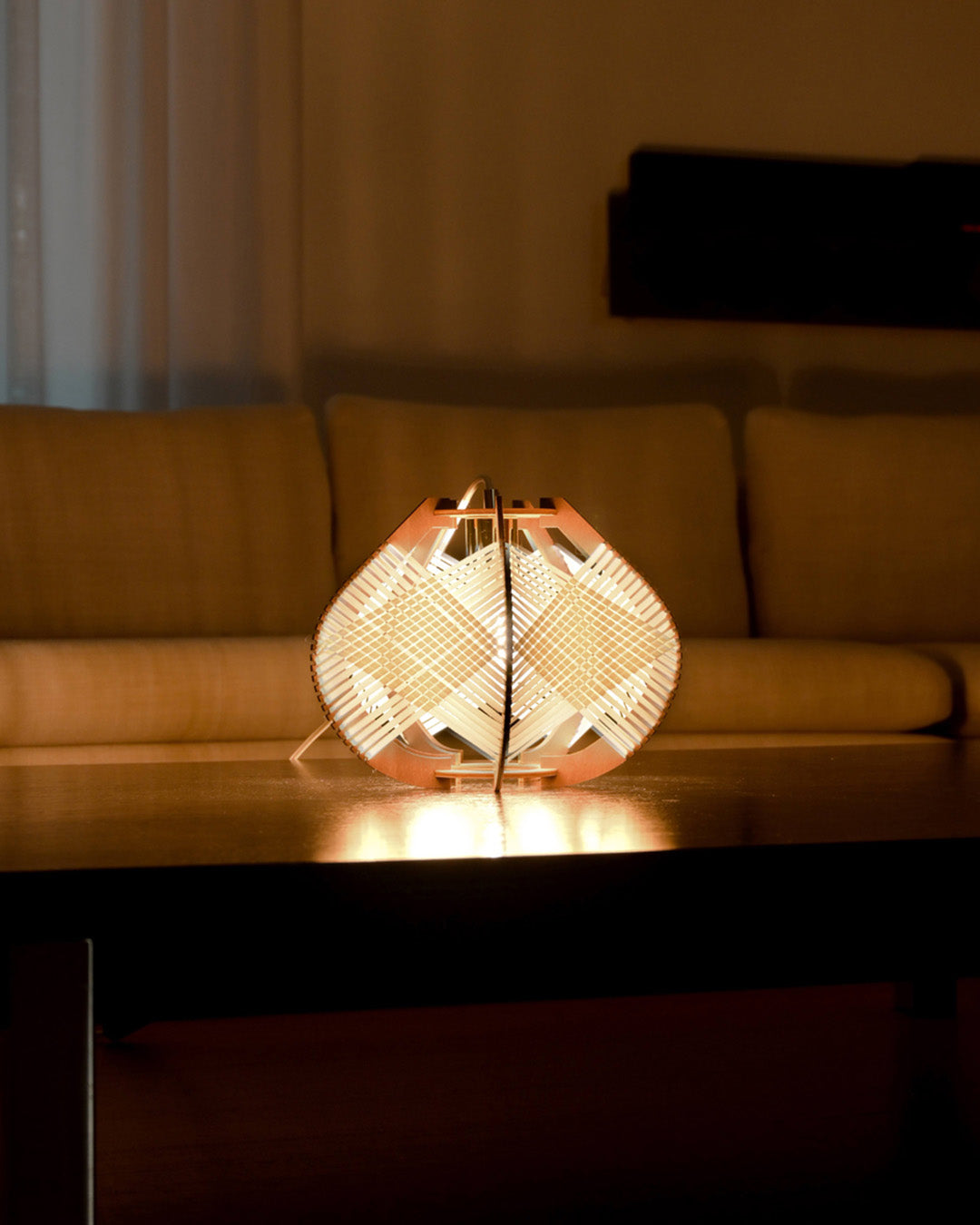 Lampada intrecciata piccola