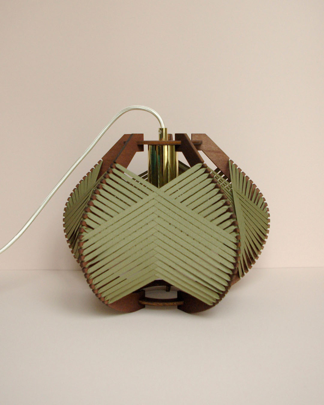 Lampada intrecciata piccola