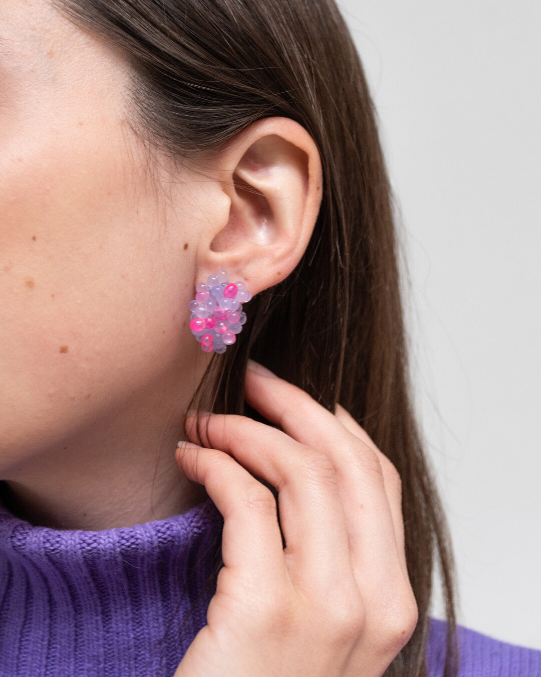 Periwinkle Pop - Midi earrings