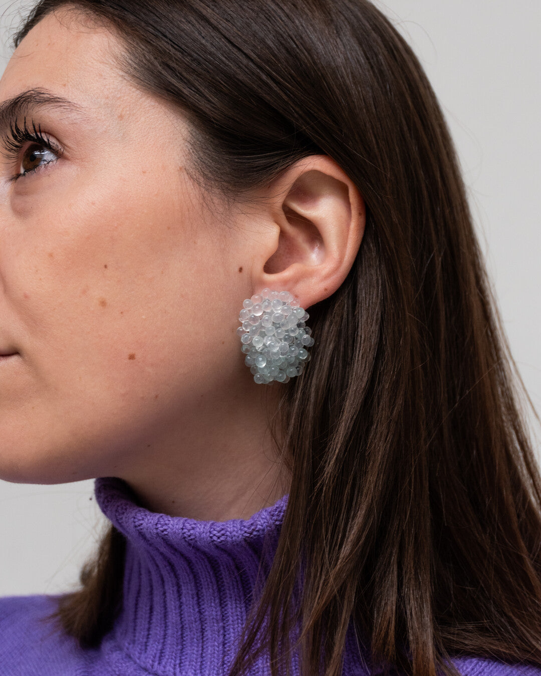 Artic Pearls - Maxi earrings