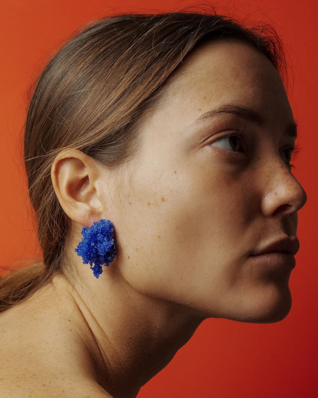 Sugar Earrings - Blue oxide