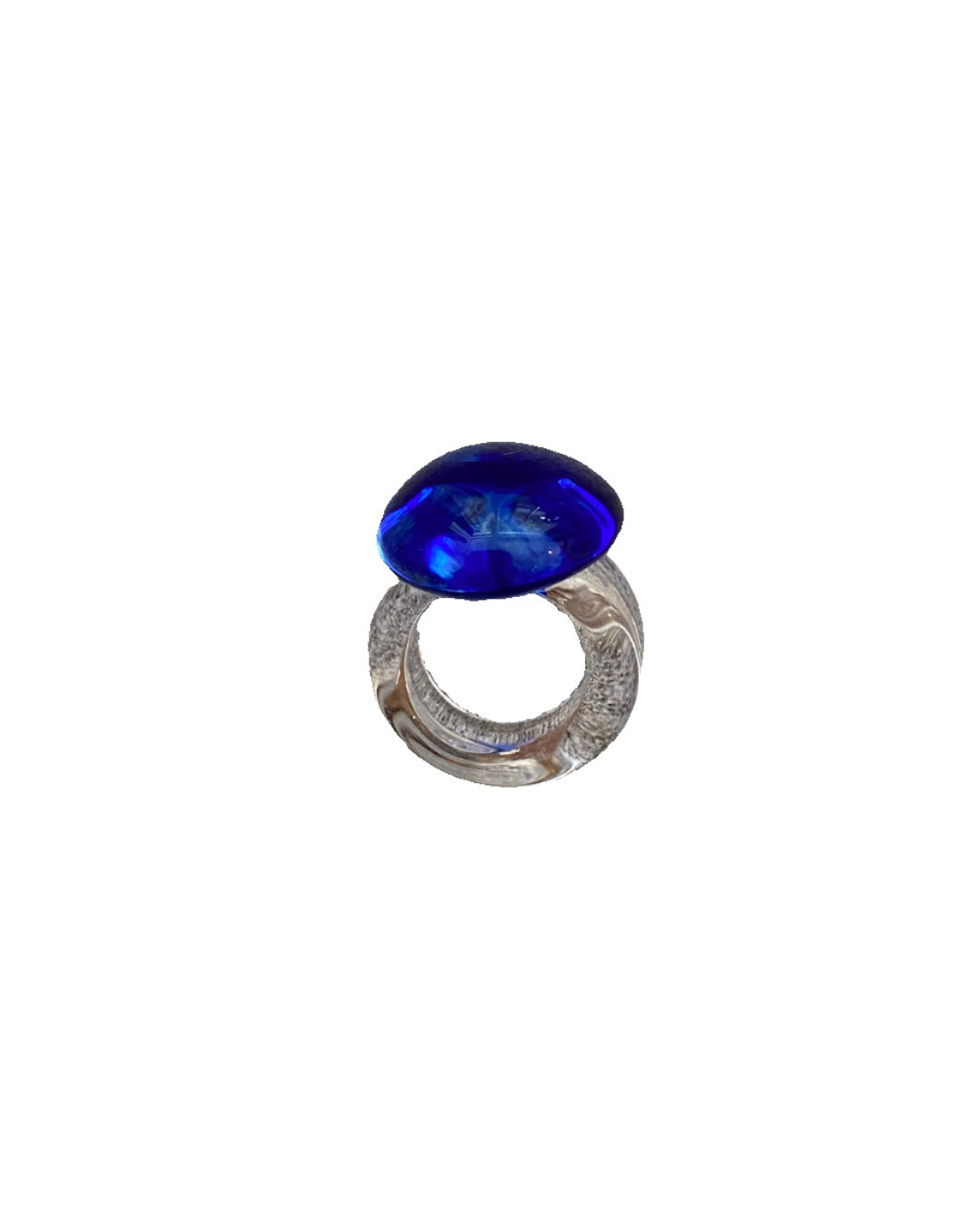 Bague en verre Quartz