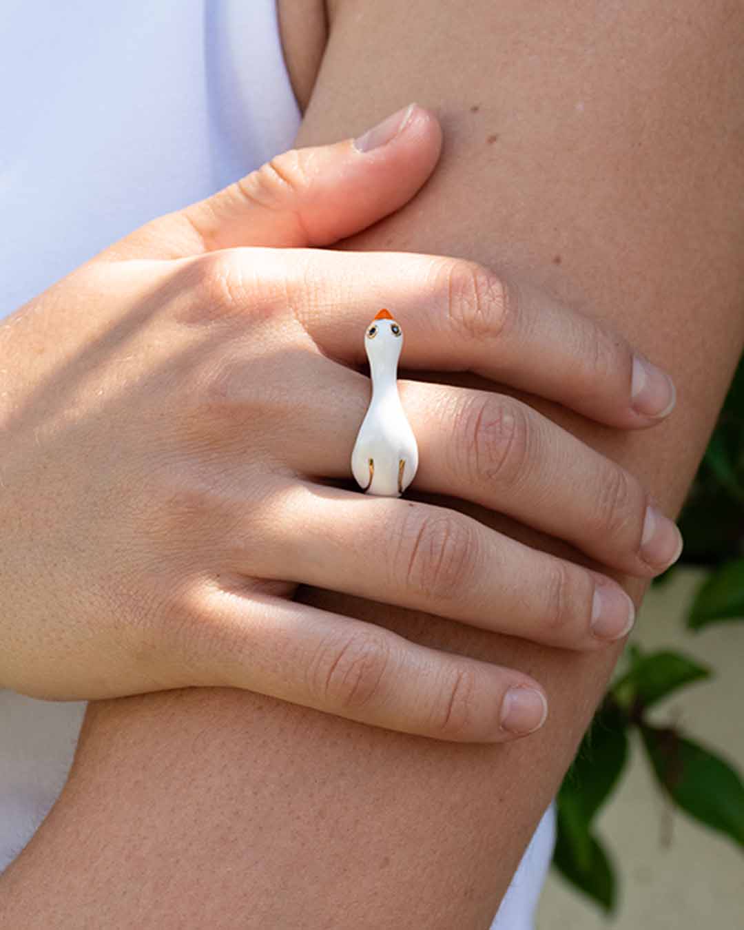 Lulu Goose Ring