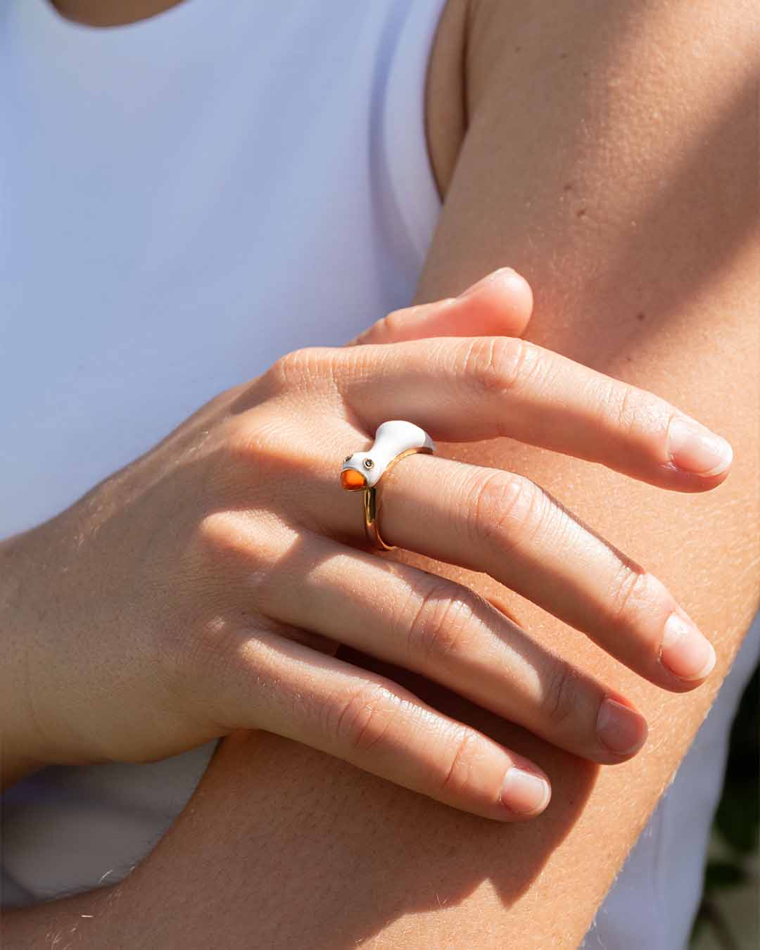Lulu Goose Ring