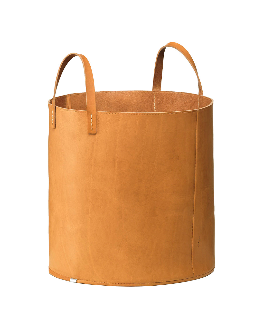 Trakatan leather basket XL