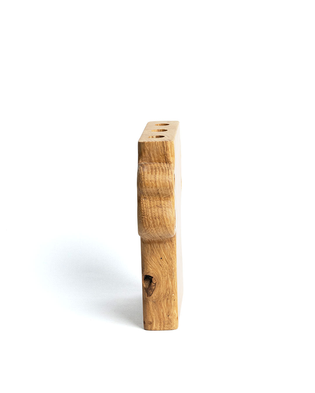 Ear Three Holes Wood Vase