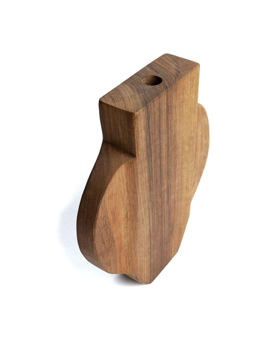 Mariposa Textured Wood Vase