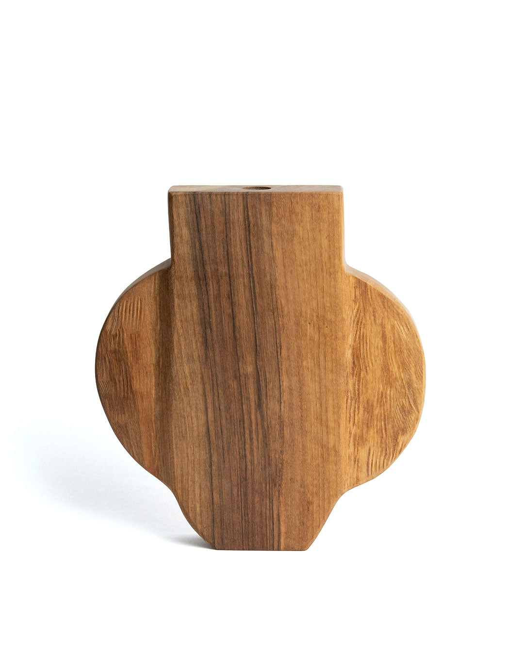 Mariposa Textured Wood Vase