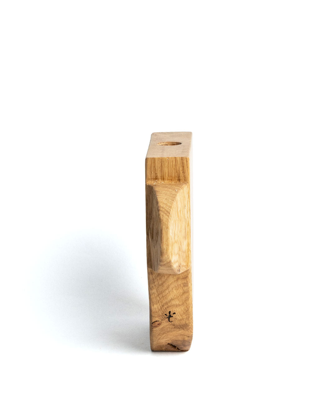 Small Ears Textured Wood Vase