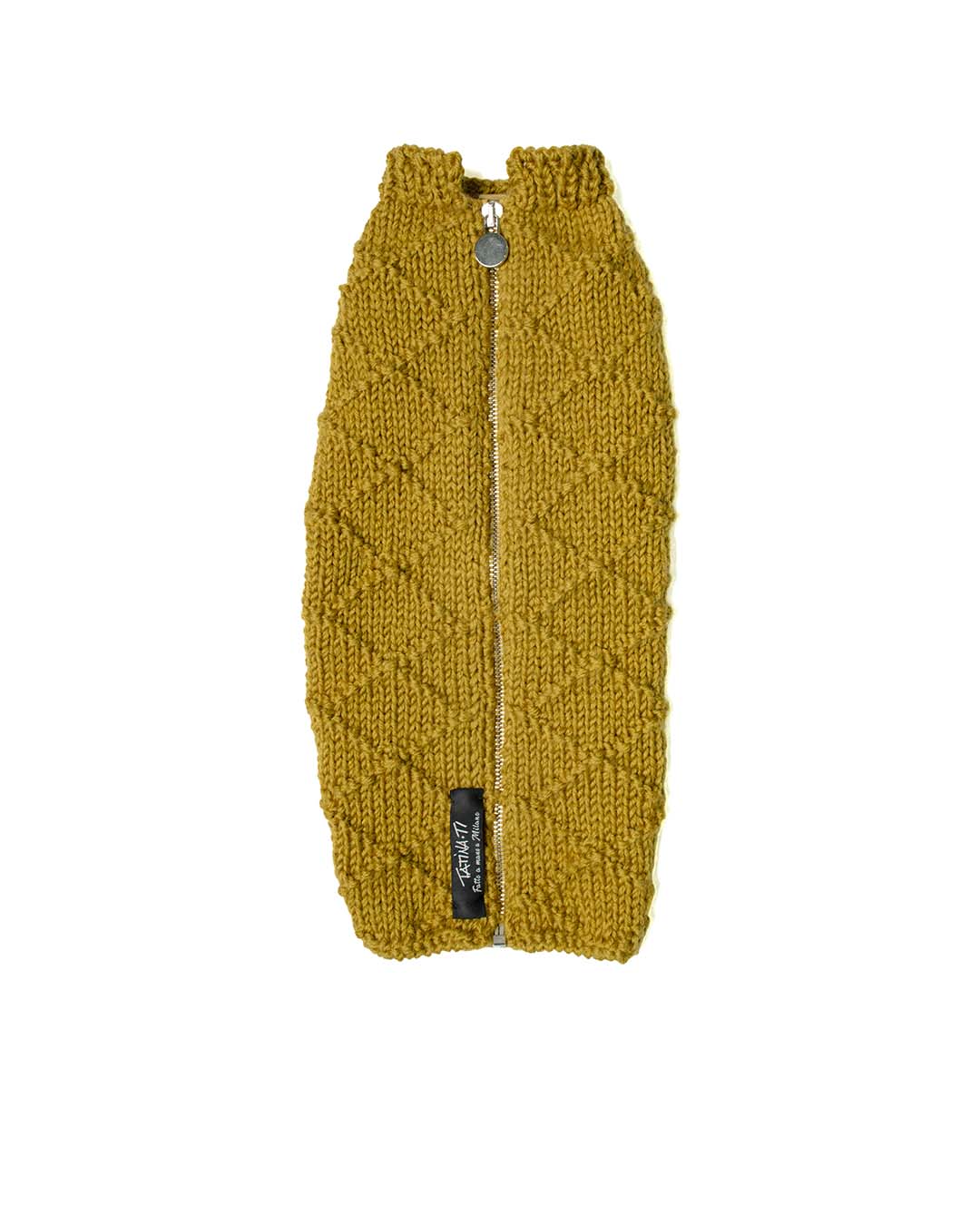 ZIPPY - geometric dog cardigan