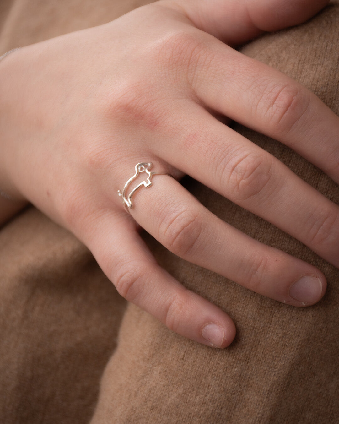 Bague Chien Saucisse