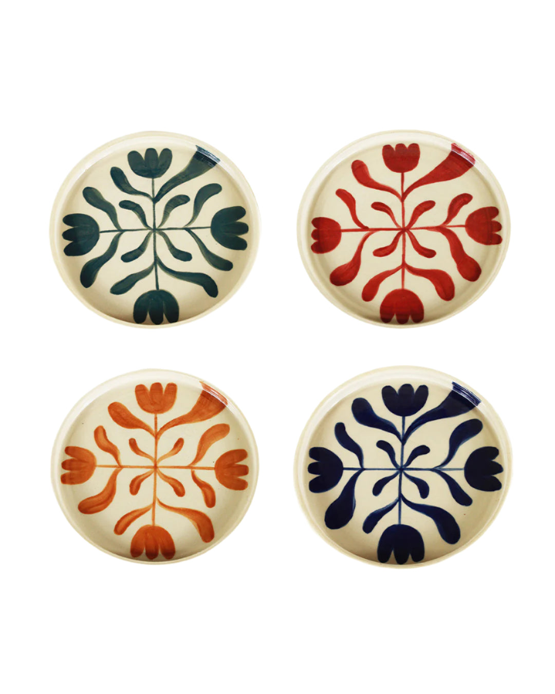 Tulips Plate MIX - Set of 4
